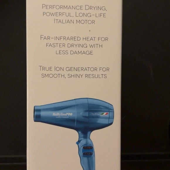 BaByliss Pro Nano Titanium Blow Dryer - Picture 7 of 9